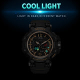 SMAEL Men Watches White Sport Watch LED Digital 50M Waterproof Casual Watch S Shock Male Clock 1509 relogios masculino Watch Man