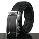 Men's Belt Leather Famous brand Designers high quality Luxury Wide 3.5CM Metal automatic buckle Waist strap Hombre male Fashion