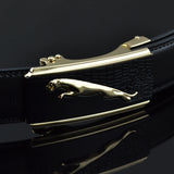 Men's Belt Leather Famous brand Designers high quality Luxury Wide 3.5CM Metal automatic buckle Waist strap Hombre male Fashion