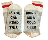 Custom wine socks If You can read this Bring Me a Glass of Wine Socks autumn spring fall 2017 new arrival-CALCETINES-FOREVER KRN