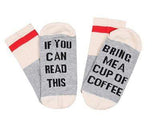 Custom wine socks If You can read this Bring Me a Glass of Wine Socks autumn spring fall 2017 new arrival-CALCETINES-FOREVER KRN