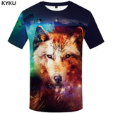 KYKU Brand 3d T-shirt Animal Lion Shirt Camiseta 3d T Shirt Men Funny T Shirts Mens Clothing Casual Fitness TeeTop Tiger Tshirt-PLAYERAS-FOREVER KRN