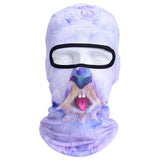 3D Animal Cat Dog Bicycle Hats Cap Balaclava Snowboard Winter Warmer Helmet Liner Protection UV Full Face Mask-MASCARA FACIAL-FOREVER KRN