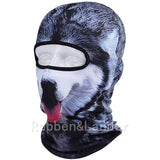 3D Animal Cat Dog Bicycle Hats Cap Balaclava Snowboard Winter Warmer Helmet Liner Protection UV Full Face Mask-MASCARA FACIAL-FOREVER KRN