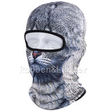 3D Animal Cat Dog Bicycle Hats Cap Balaclava Snowboard Winter Warmer Helmet Liner Protection UV Full Face Mask-MASCARA FACIAL-FOREVER KRN