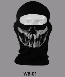 New Skull Ghost Skeleton Hat Balaclava Hood Cosplay Costume Tactical Paintball Army Airsoft Military Snowboard Full Face Mask-MASK FACE-FOREVER KRN