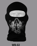 New Skull Ghost Skeleton Hat Balaclava Hood Cosplay Costume Tactical Paintball Army Airsoft Military Snowboard Full Face Mask-MASK FACE-FOREVER KRN