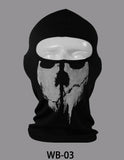 New Skull Ghost Skeleton Hat Balaclava Hood Cosplay Costume Tactical Paintball Army Airsoft Military Snowboard Full Face Mask-MASK FACE-FOREVER KRN