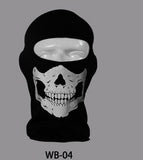 New Skull Ghost Skeleton Hat Balaclava Hood Cosplay Costume Tactical Paintball Army Airsoft Military Snowboard Full Face Mask-MASK FACE-FOREVER KRN