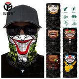 3D Seamless Skull Balaclava Neck Face Mask Halloween Clown Joker Headscarf Military Bandana Protection Headwear Bicycle Scarf-MASCARA FACIAL-FOREVER KRN