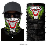 3D Seamless Skull Balaclava Neck Face Mask Halloween Clown Joker Headscarf Military Bandana Protection Headwear Bicycle Scarf-MASCARA FACIAL-FOREVER KRN