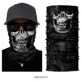 3D Seamless Skull Balaclava Neck Face Mask Halloween Clown Joker Headscarf Military Bandana Protection Headwear Bicycle Scarf-MASCARA FACIAL-FOREVER KRN