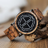 BOBO BIRD New Arrival Wooden WristWatch Led Display Digital Mens Watch Unique Night Vision 4 colors Available