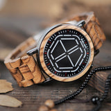 BOBO BIRD New Arrival Wooden WristWatch Led Display Digital Mens Watch Unique Night Vision 4 colors Available