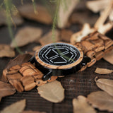 BOBO BIRD New Arrival Wooden WristWatch Led Display Digital Mens Watch Unique Night Vision 4 colors Available