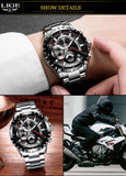 2017 New Fashion LIGE Mens Watch Men Full Steel Business Watch Date Chronograph Quartz-watch Male Gifts Clock Relogio Masculino-WATCHS-FOREVER KRN