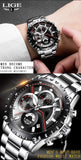 2017 New Fashion LIGE Mens Watch Men Full Steel Business Watch Date Chronograph Quartz-watch Male Gifts Clock Relogio Masculino-WATCHS-FOREVER KRN