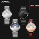 Fashion Creative Top Luxury brand Quartz Watch Men Unisex Casual Stainless steel Mesh Band Clock Male Wristwatch relogio Date-WATCHS-FOREVER KRN