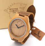 2016 BOBO BIRD Top brand Men's Bamboo Wooden Bamboo Watch Quartz Real Leather Strap Men Watches With Gift Box