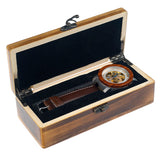 BOBO BIRD K12 Automatic Mechanical Watch Classic Style Luxury Men Analog Wristwatch Bamboo Wooden With Steel in Gift Wooden Box