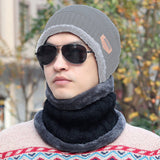 Fashion Winter Wool Fleece Neck Warmer Tube Scarf Face Mask Earmuffs Gorro Caps Knitted Hats Hood Beanie Balaclava Men Women-SCARF-FOREVER KRN