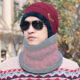 Fashion Winter Wool Fleece Neck Warmer Tube Scarf Face Mask Earmuffs Gorro Caps Knitted Hats Hood Beanie Balaclava Men Women-SCARF-FOREVER KRN