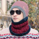 Fashion Winter Wool Fleece Neck Warmer Tube Scarf Face Mask Earmuffs Gorro Caps Knitted Hats Hood Beanie Balaclava Men Women-SCARF-FOREVER KRN