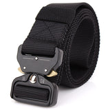 men Belt 2017 SWAT Combat Military Equipment Men Nylon Metal Buckle Knock Off Belts US Army Soldier Carry Waist Belt 125cm-CINTURONES-FOREVER KRN