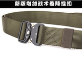 men Belt 2017 SWAT Combat Military Equipment Men Nylon Metal Buckle Knock Off Belts US Army Soldier Carry Waist Belt 125cm-CINTURONES-FOREVER KRN