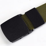 Automatic Buckle Nylon Belt Male Army Tactical Belt Mens Military Waist Canvas Belts Cummerbunds High Quality Strap-CINTURONES-FOREVER KRN