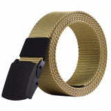 Automatic Buckle Nylon Belt Male Army Tactical Belt Mens Military Waist Canvas Belts Cummerbunds High Quality Strap-CINTURONES-FOREVER KRN