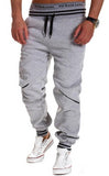 Brand Men Pants Hip Hop Harem Joggers Pants 2017 Male Trousers Mens Joggers Solid Pants Sweatpants Large size 4XL