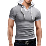 Brand 2017 Mens Polo Shirt Short-Sleeve Solid Poloshirt Men Polo Homme Slim Mens Clothing Camisas Hooded Camisa Polo Shirt XXXL