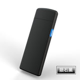 Latest Ultra-thin Fingerprint Touch Sensor Cigarette Lighter Rechargeable USB Charging Lighter Spare Electric Wire