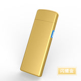 Latest Ultra-thin Fingerprint Touch Sensor Cigarette Lighter Rechargeable USB Charging Lighter Spare Electric Wire