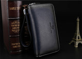 2016 Luxury Male Leather Purse Men's Clutch Wallets Handy Bags Business Carteras Mujer Wallets Men Black Brown Dollar Price