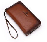 2016 Luxury Male Leather Purse Men's Clutch Wallets Handy Bags Business Carteras Mujer Wallets Men Black Brown Dollar Price