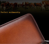 2016 Luxury Male Leather Purse Men's Clutch Wallets Handy Bags Business Carteras Mujer Wallets Men Black Brown Dollar Price