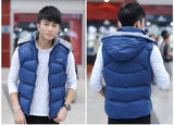 MISNIKI New Stylish Autumn Winter Vest Men High Quality Hood Warm Sleeveless Jacket Waistcoat Men (Asian Size)-VEST-FOREVER KRN