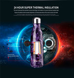 New Top Quality Swell Coke Bottle Creative Insulation Cup With High-grad Stainless Steel Vacuum Bottle Star Coffee Cup Water Cup-THERMO-FOREVER KRN